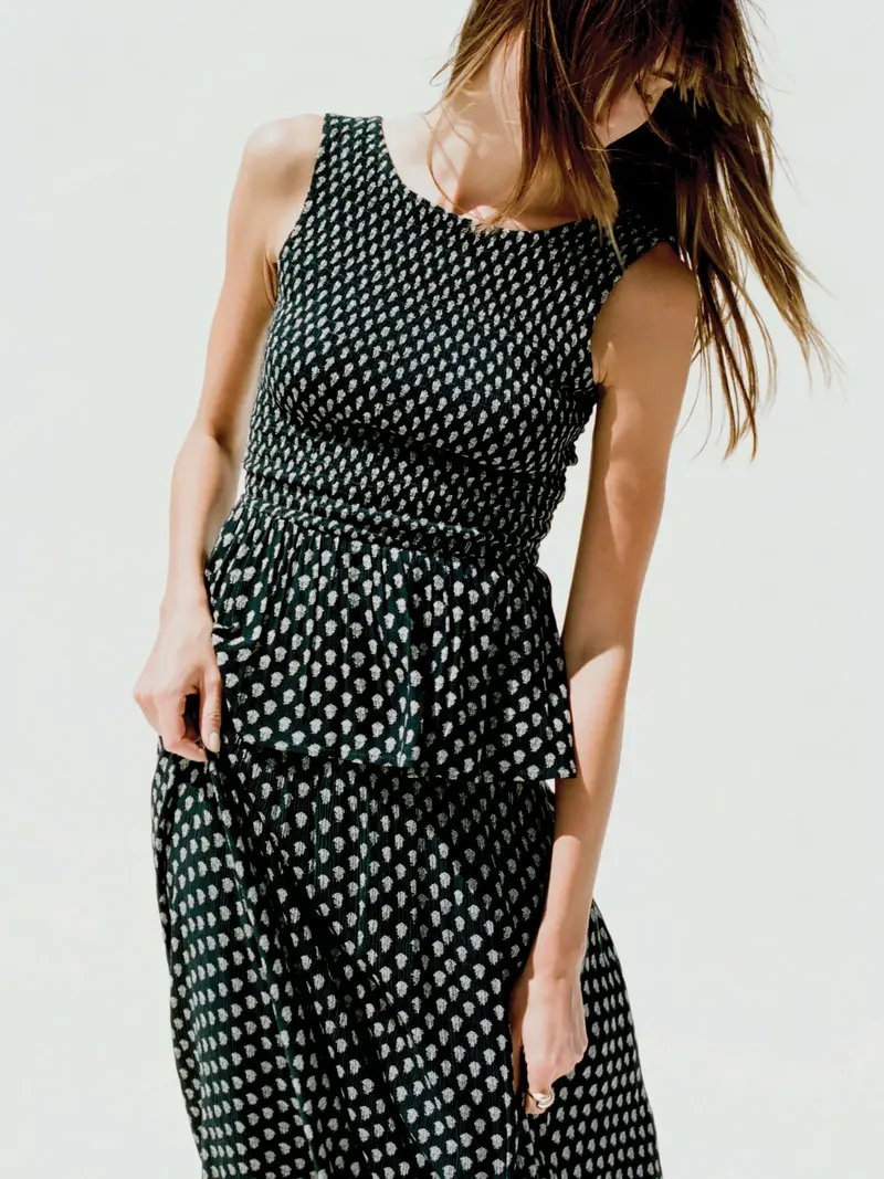 Sophia Smocked Top 1
