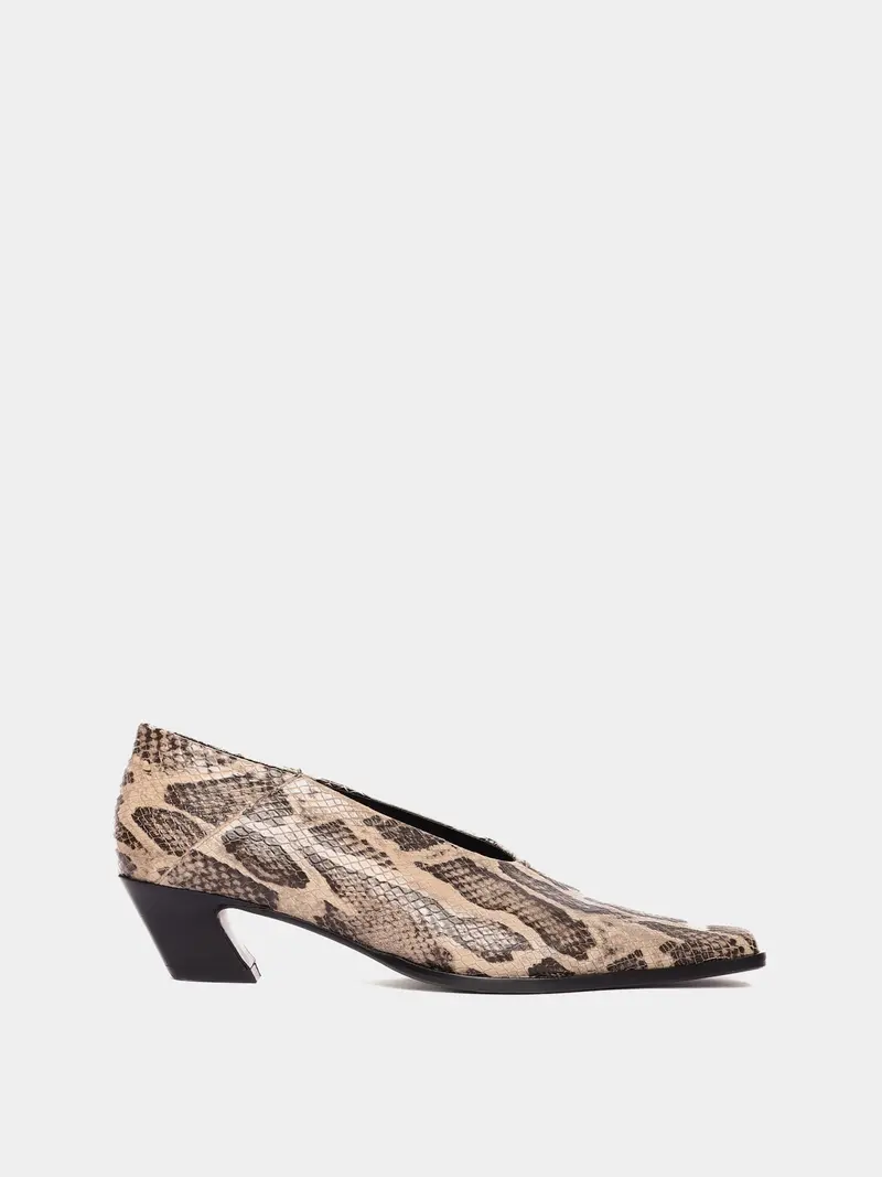 Soria Snake Heel Narrow 1