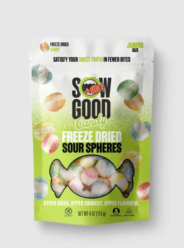 Sow Good Freeze Dried Sour Spheres 1