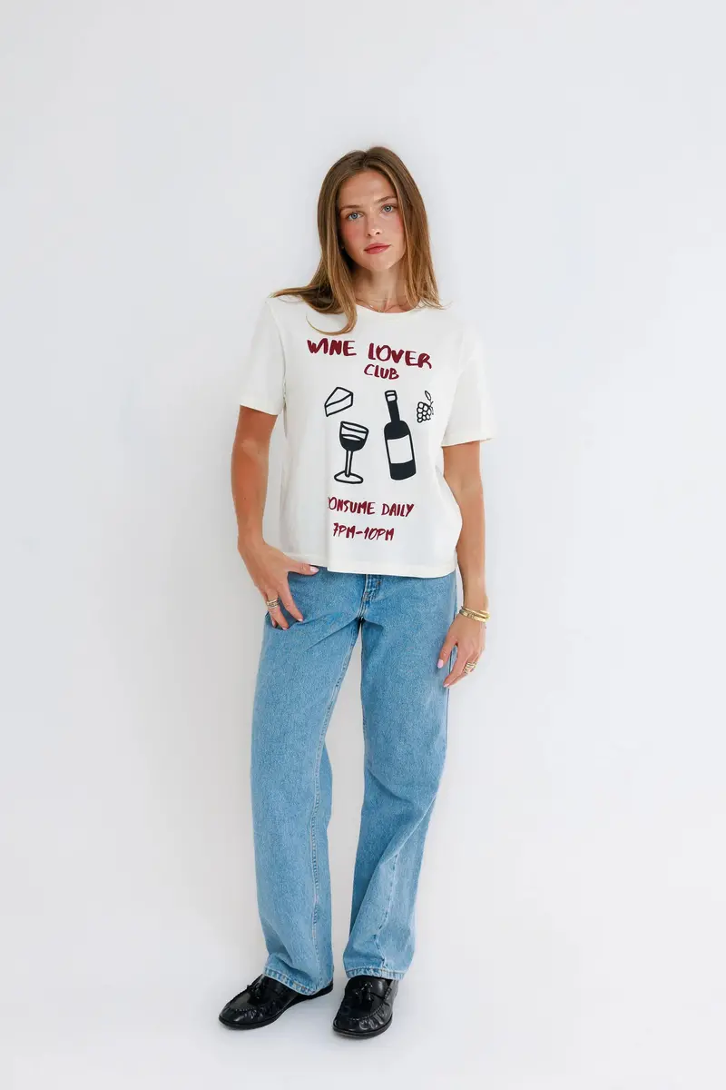 Ss101-Wlc | Wine Lovers Club Tee 1