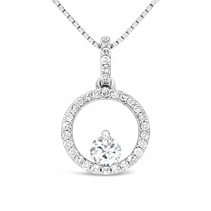 Stardrift White Topaz Nimbus Pendant 1