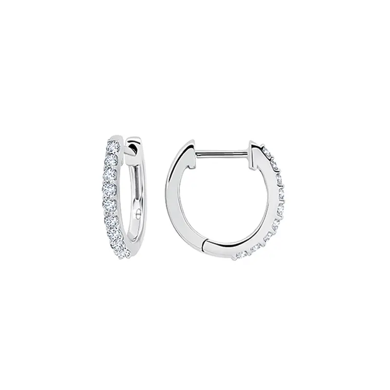 Starlit Diamond Arc Huggies 1