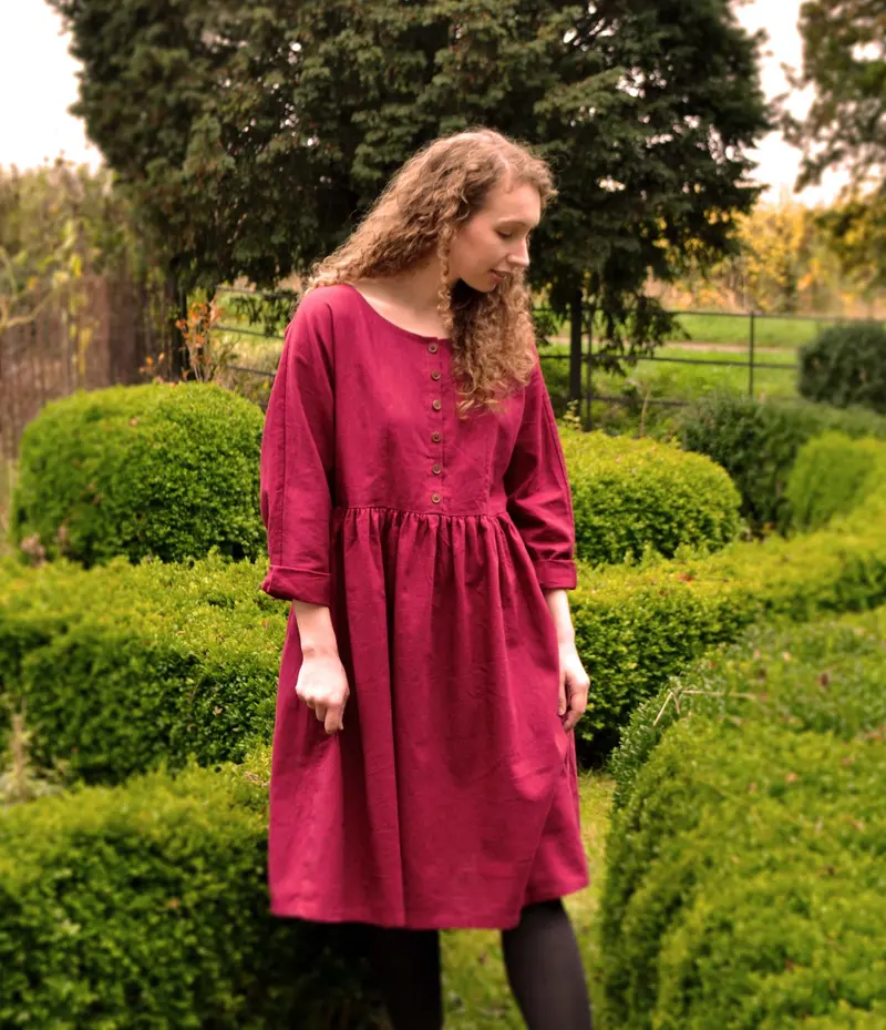 Stitched In Wonderland Daydreamer Dress - Printed Copy Shop D Cup (+£7.00) 1