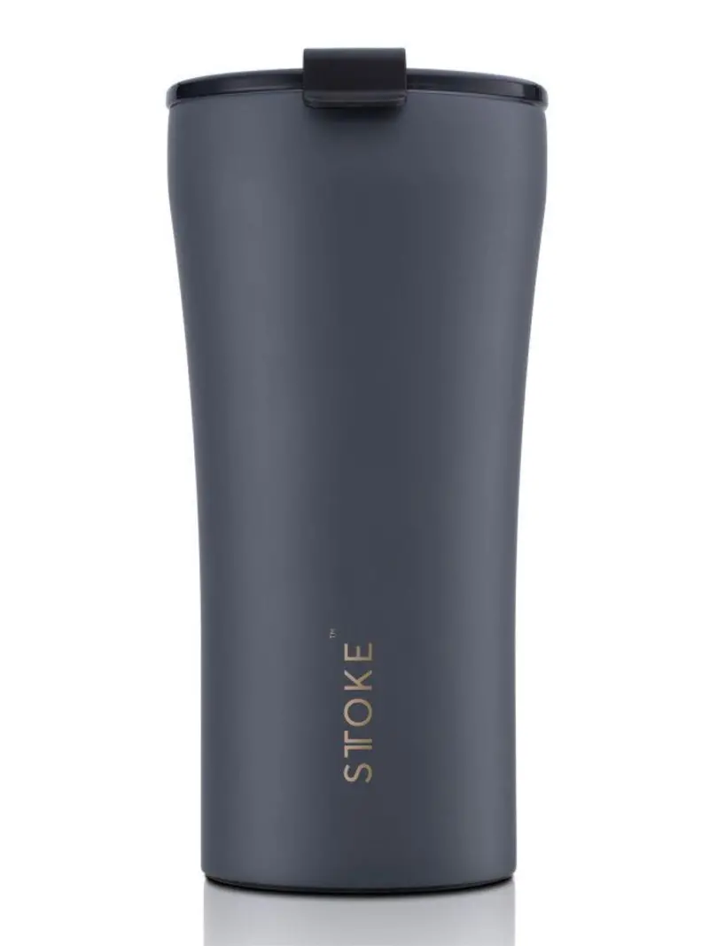 Sttoke Classic Leakproof Insulated Ceramic Cup 16Oz Slated Grey 1