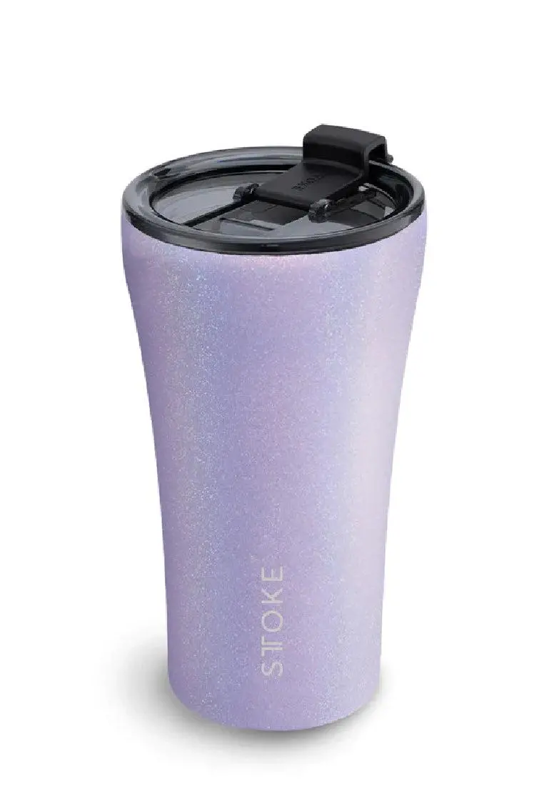 Sttoke Limited Edition Insulated Ceramic Cup 12Oz Unicorn Purple 1