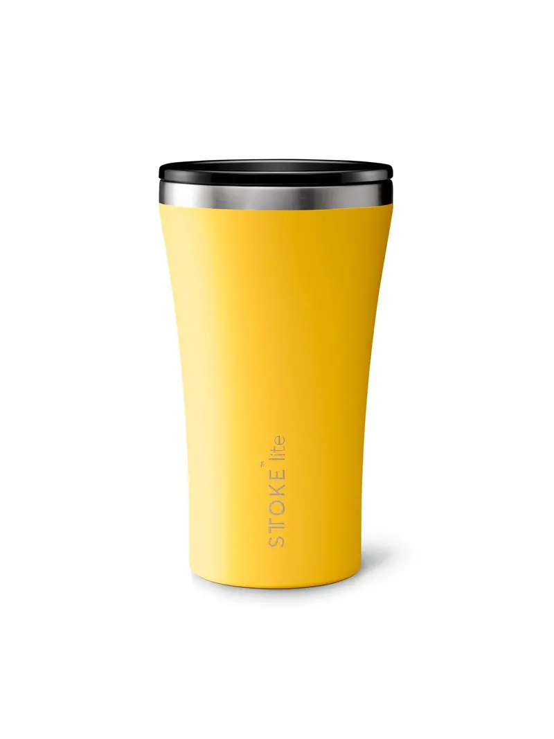 Sttoke Lite Insulated Cup 12Oz Sunbeam Yellow 1