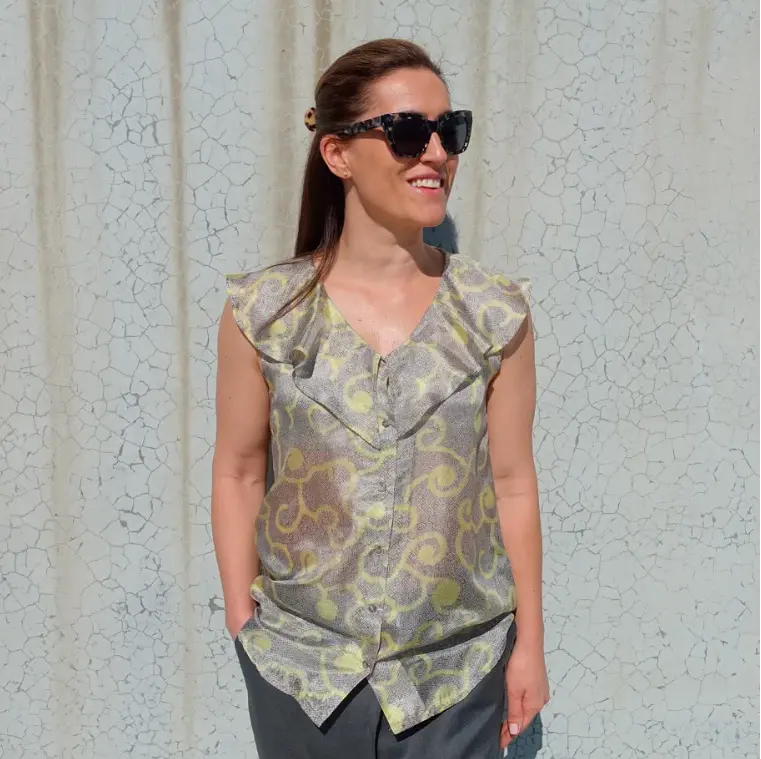 Style Arc Almy Woven Top 1