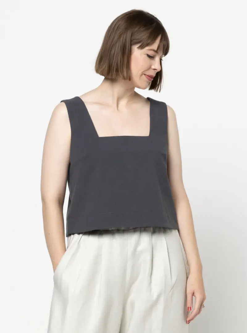 Style Arc Byron Woven Top 1