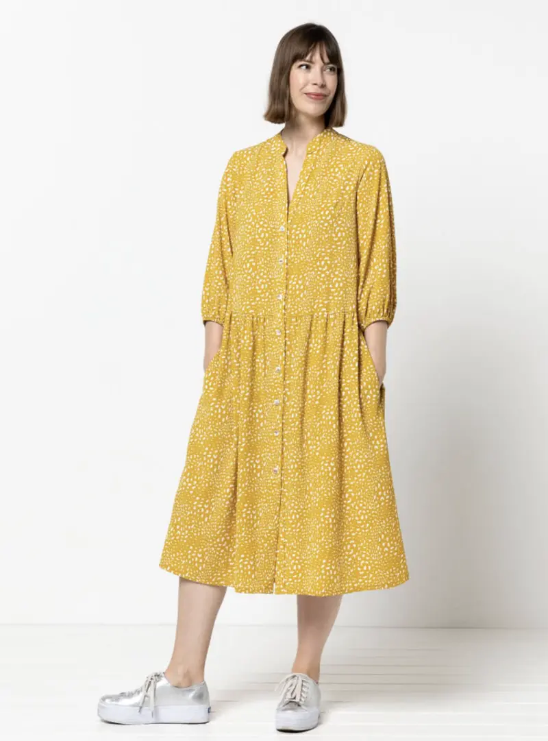 Style Arc Emerson Woven Dress 1