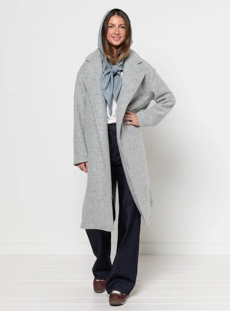 Style Arc Gracie Coat And Headscarf 1