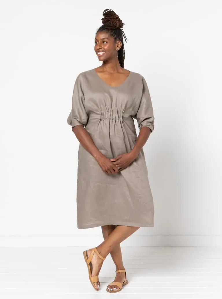 Style Arc Harry Woven Top And Dress 1
