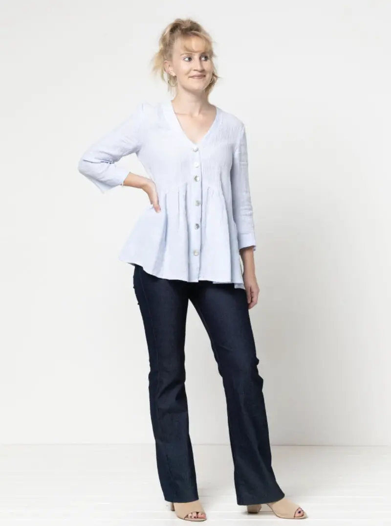 Style Arc Jules Woven Tunic 1