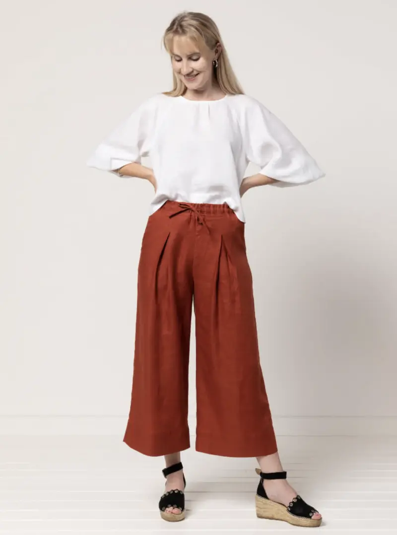 Style Arc Milan Woven Pant 1