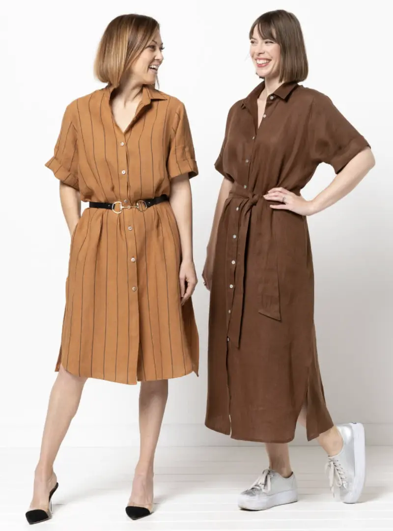 Style Arc Palmer Woven Dress 1