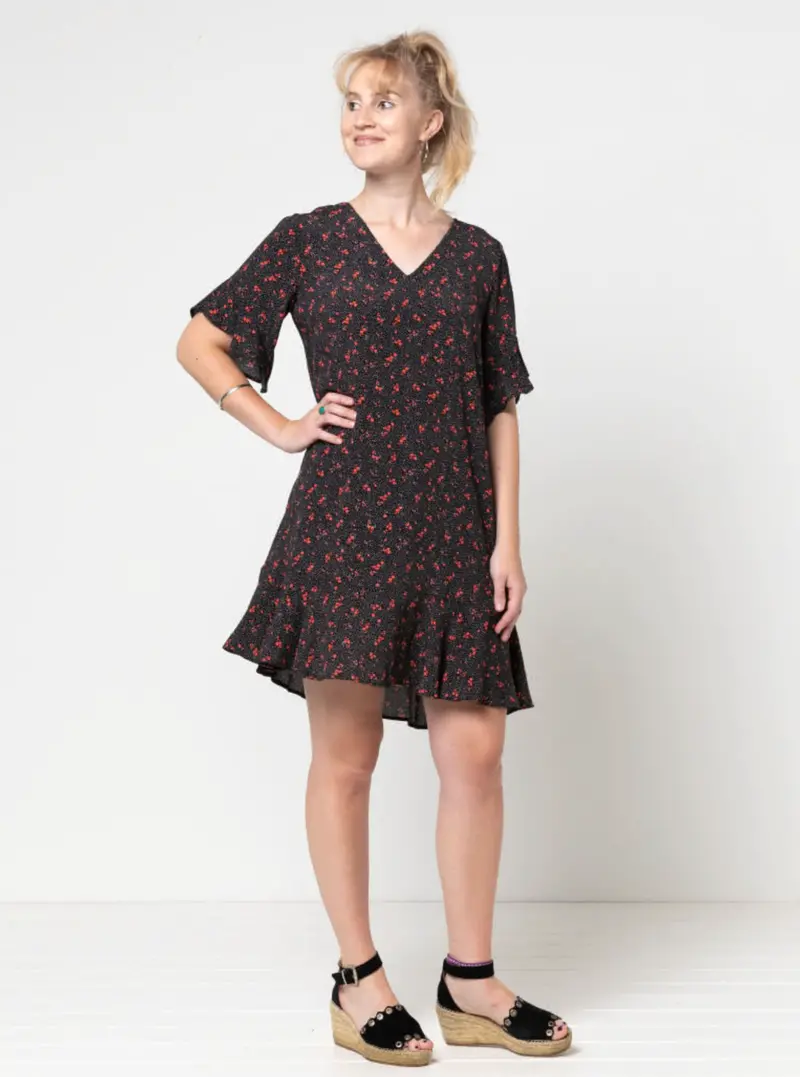 Style Arc Pixie Woven Dress 1