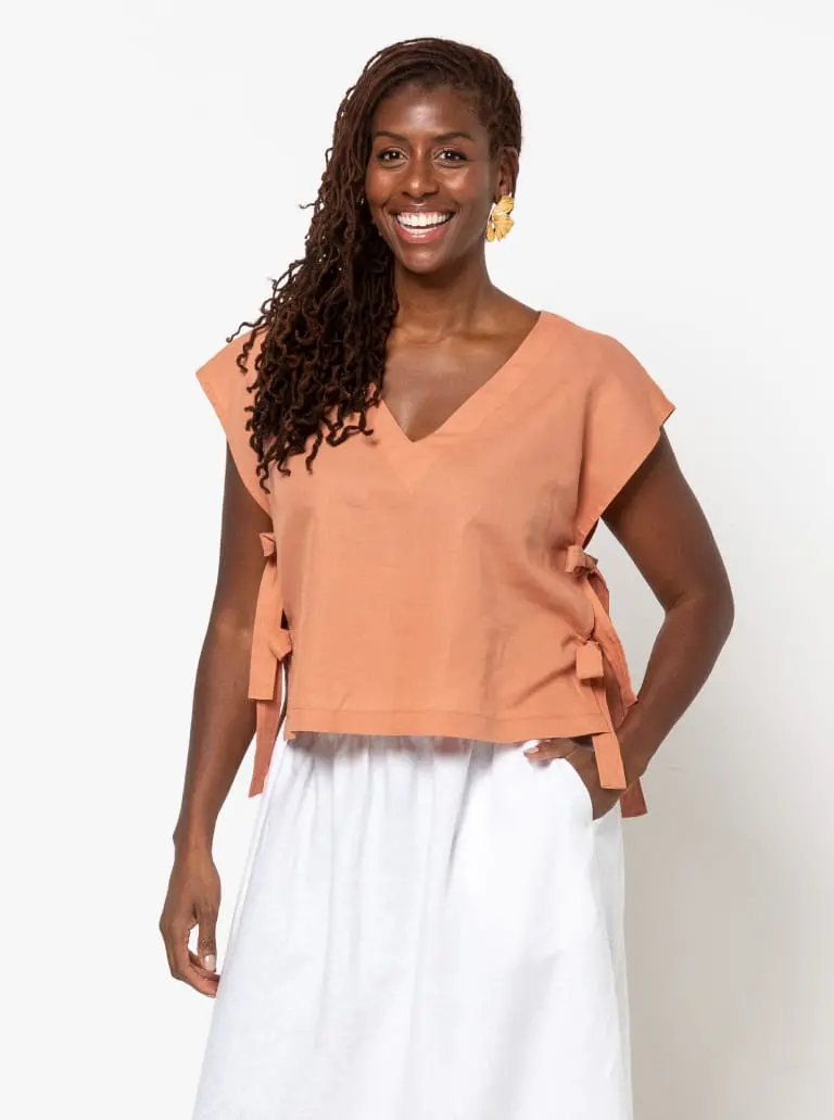 Style Arc Rumi Woven Top 1