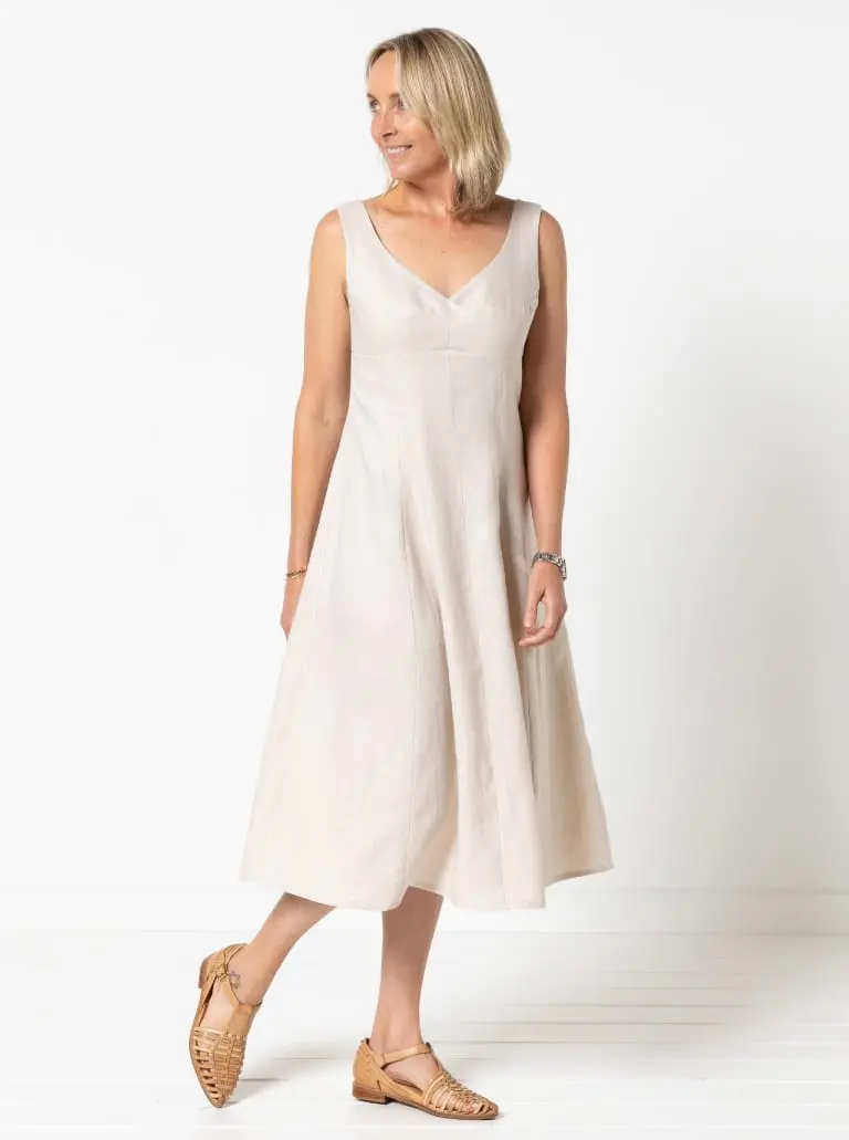 Style Arc Sabrina Woven Dress 1