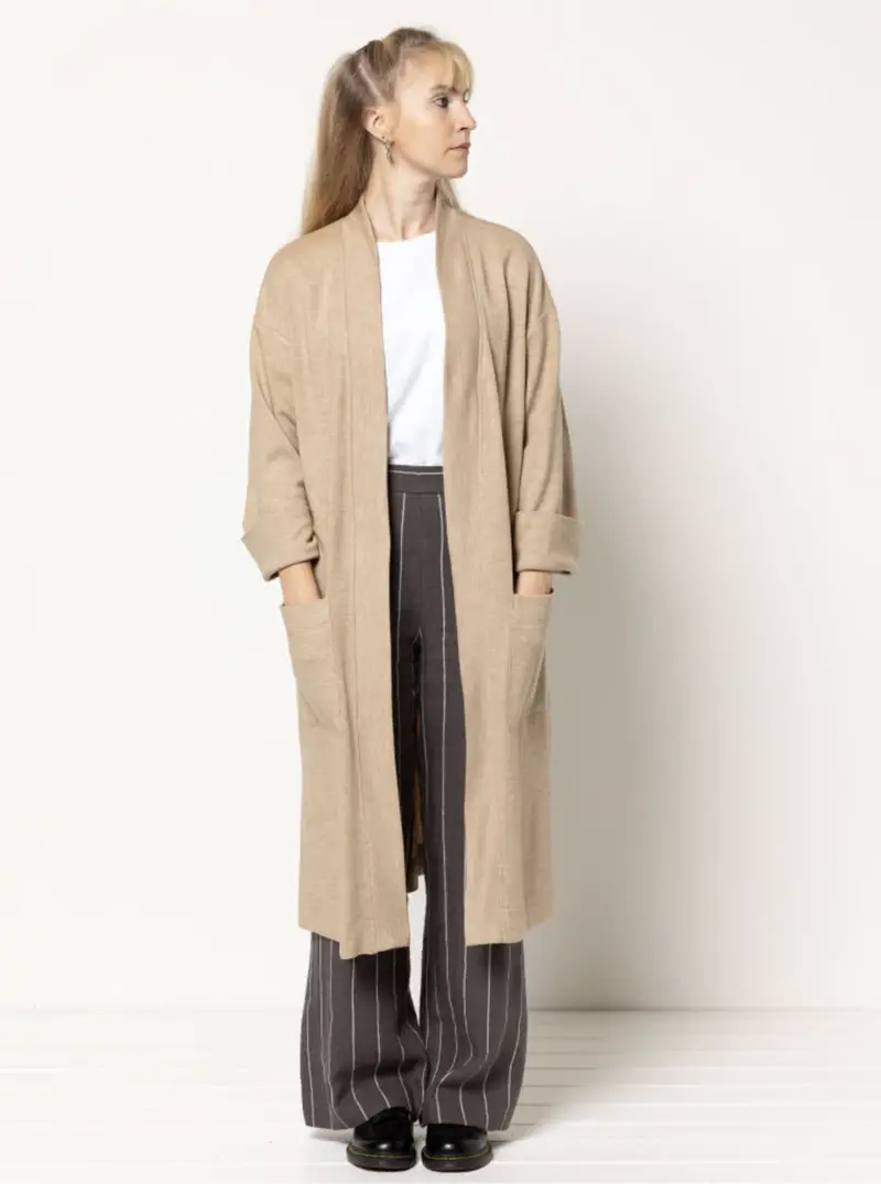 Style Arc Sigrid Knit Coat 1