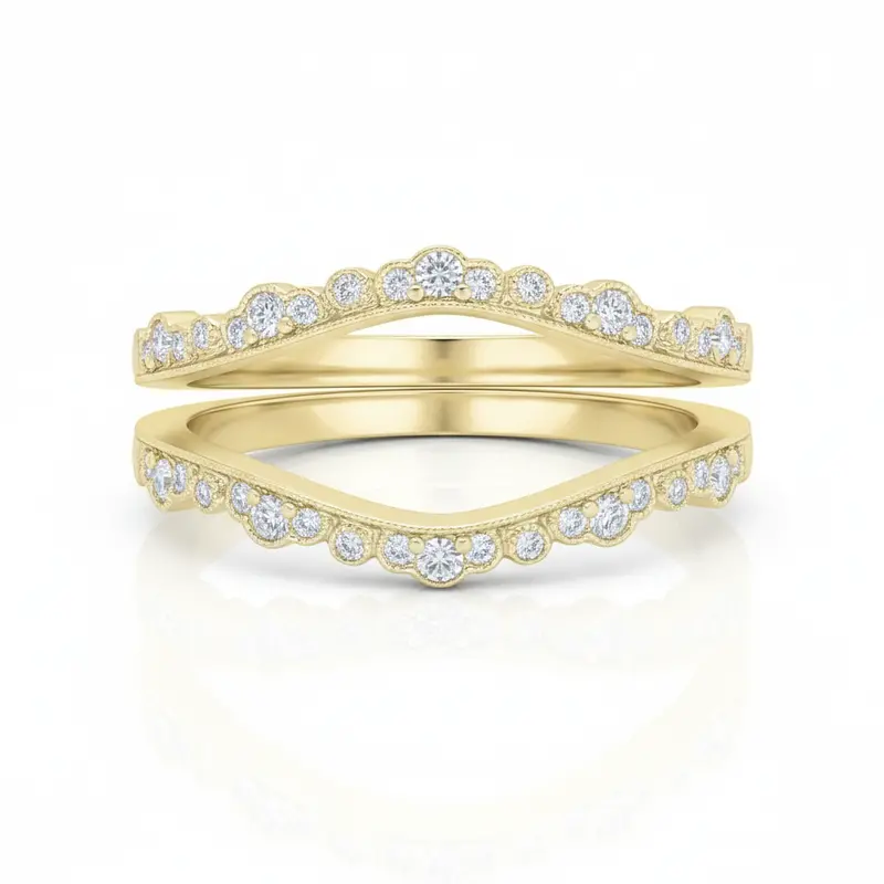 Sunlit Scallop Diamond Guard 1