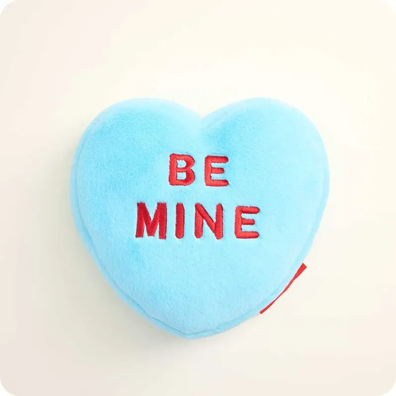 Sweethearts Blue Be Mine Heart Warmies 1