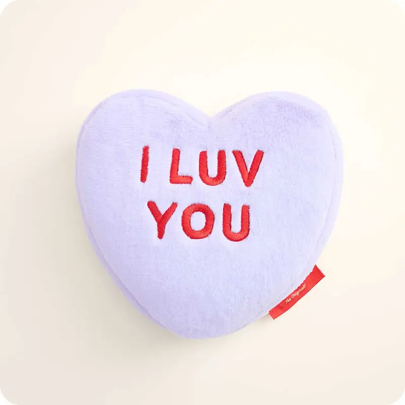 Sweethearts Purple I Luv You Heart Warmies 1