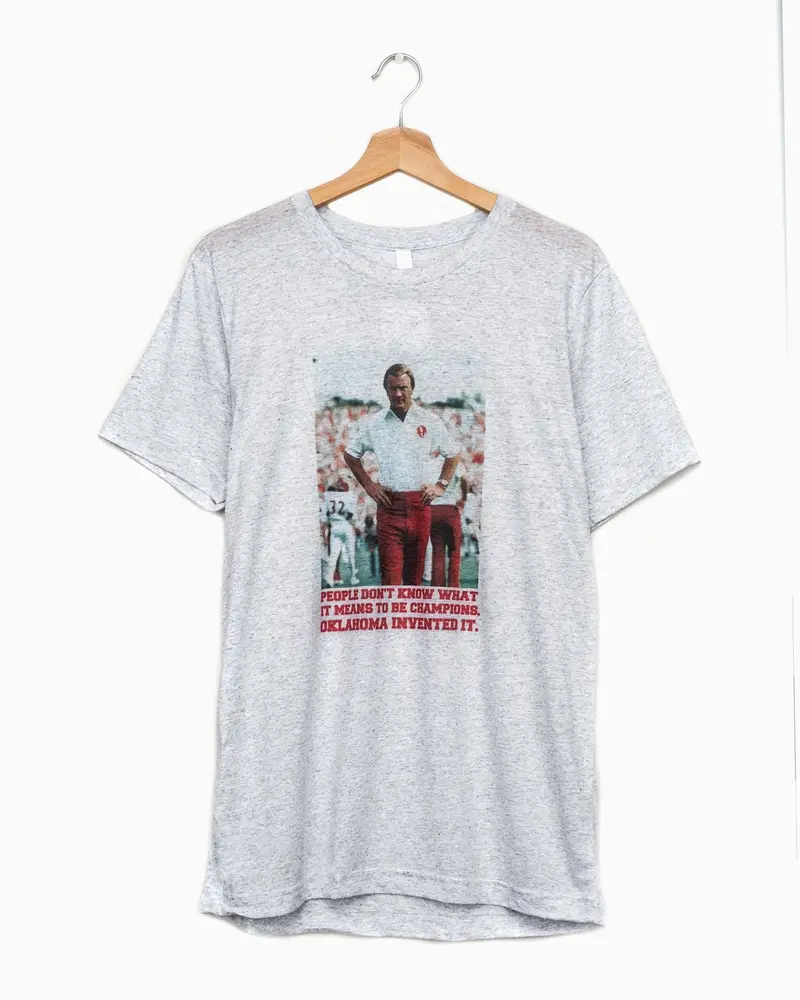 Switzer Champion Pic White Fleck Tri-Blend Tee 1
