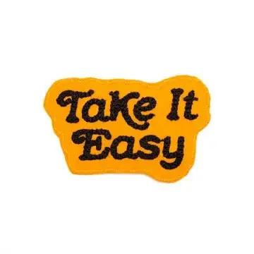 Take It Easy Patch (Goldenrod) 1