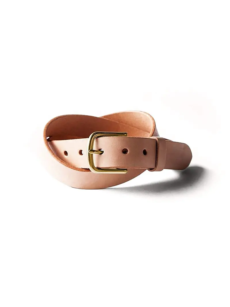Tanner Goods Classic Belt Natural Brass 1
