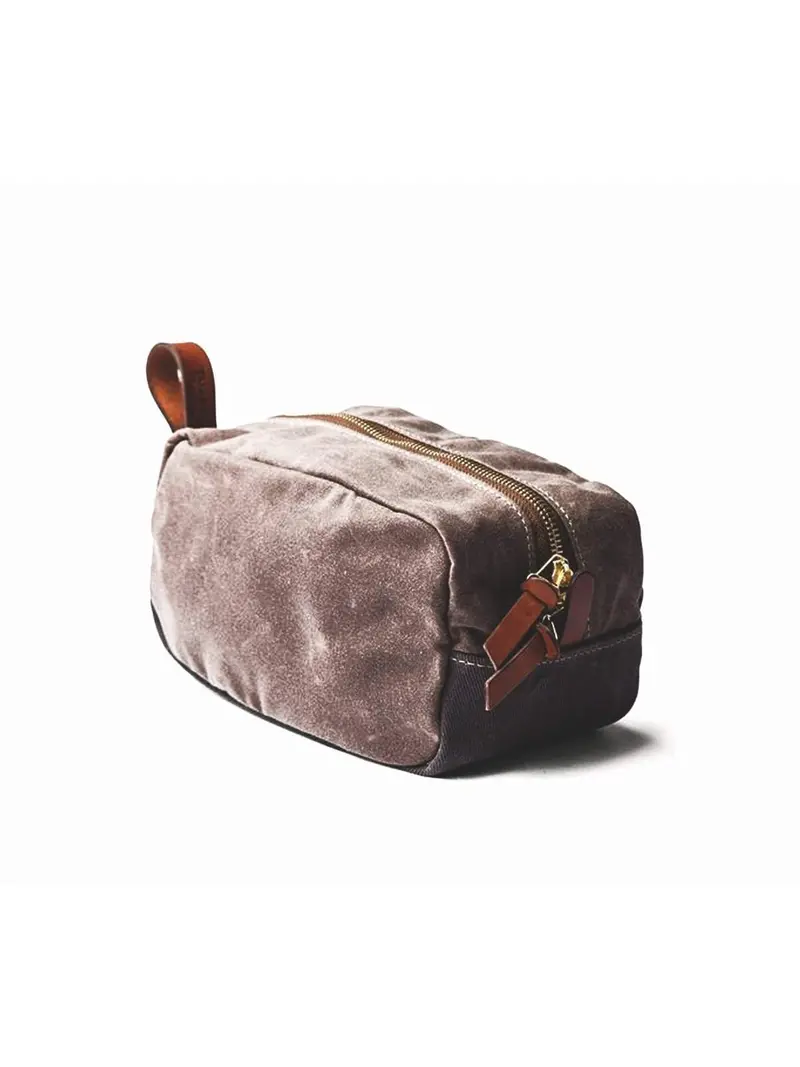Tanner Goods Drifter Dopp Kit Obsidian 1
