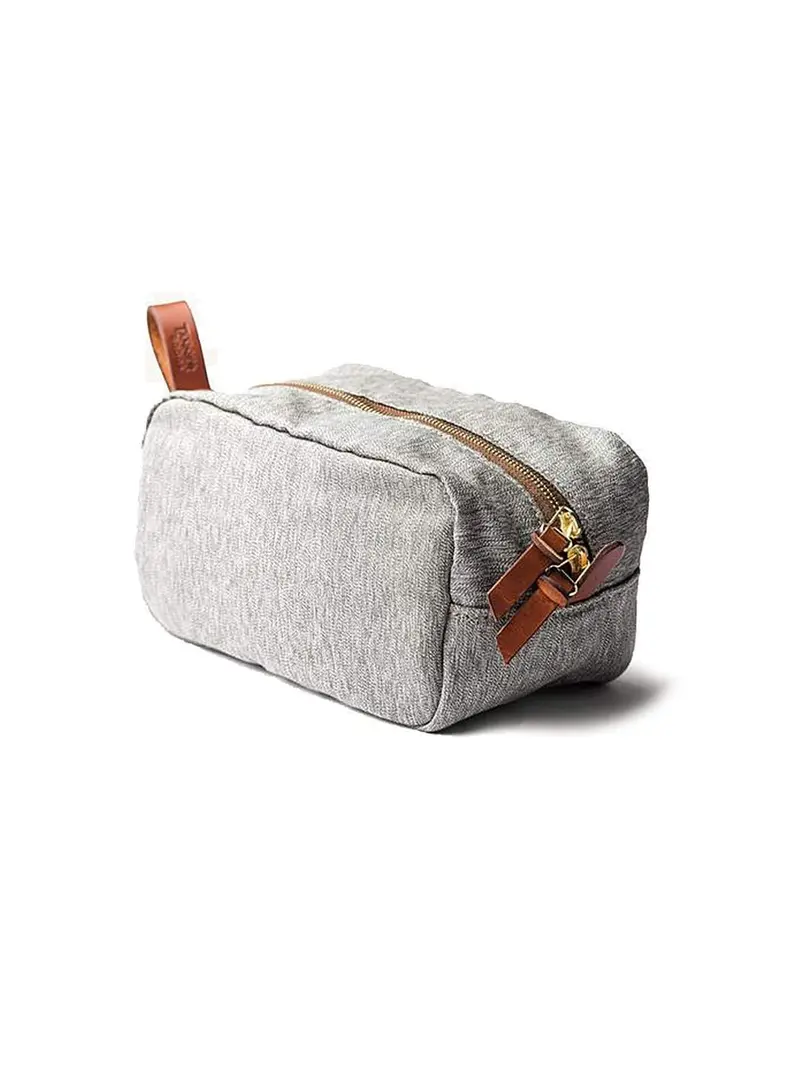 Tanner Goods Drifter Dopp Kit Spruce Salt & Pepper 1