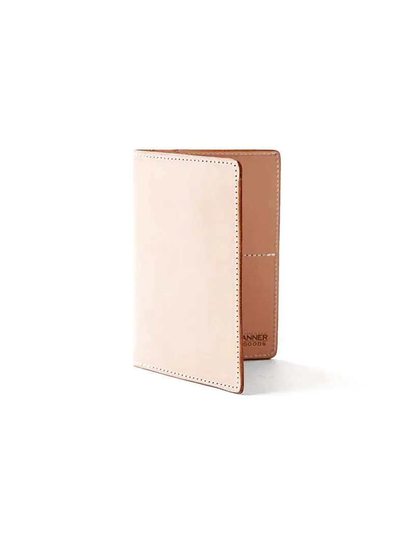 Tanner Goods Travel Wallet Natural 1