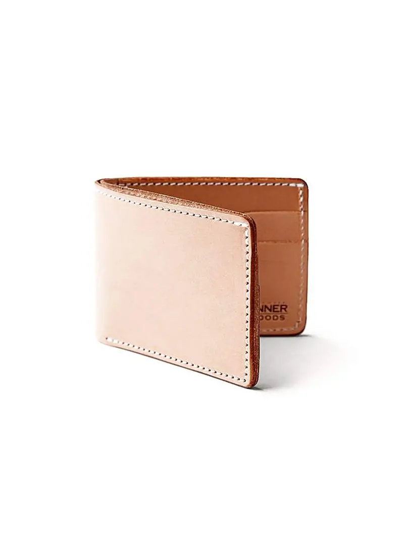 Tanner Goods Utility Bifold Wallet Natural 1