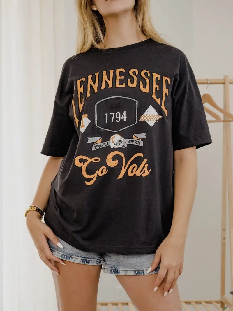 Tennessee Vols Patches 25 Smoke Heavyweight Tee 1