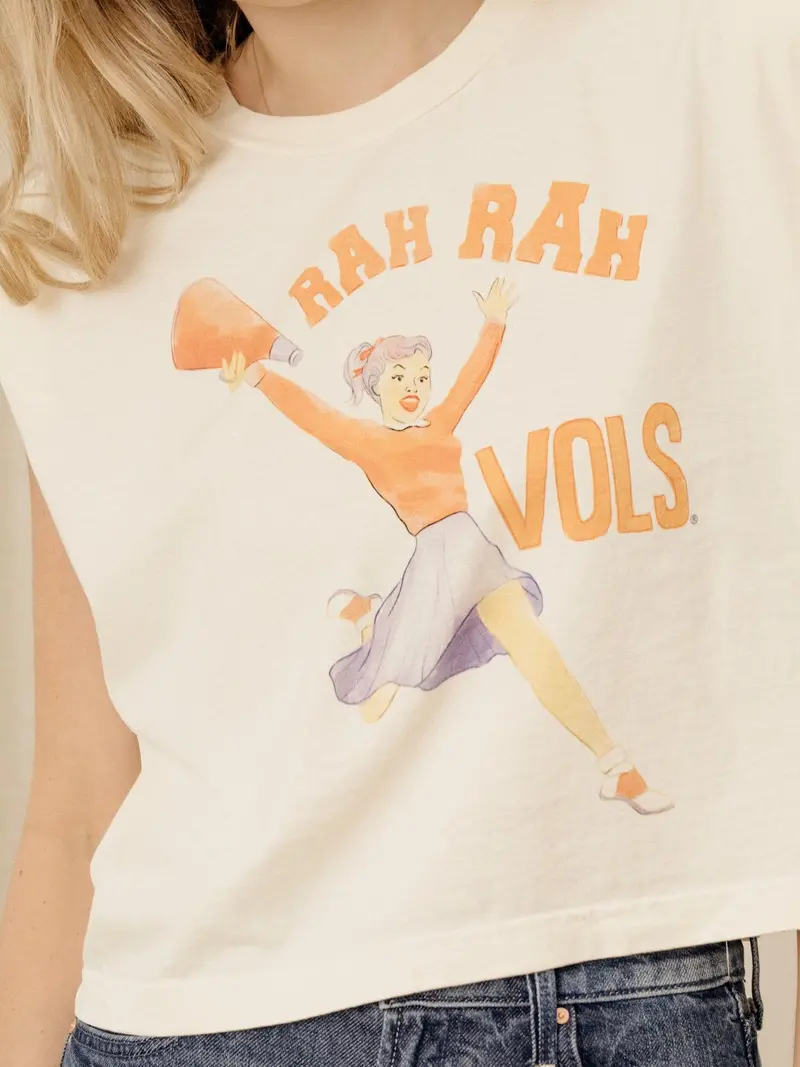 Tennessee Vols Rah Rah Off White Tank 1