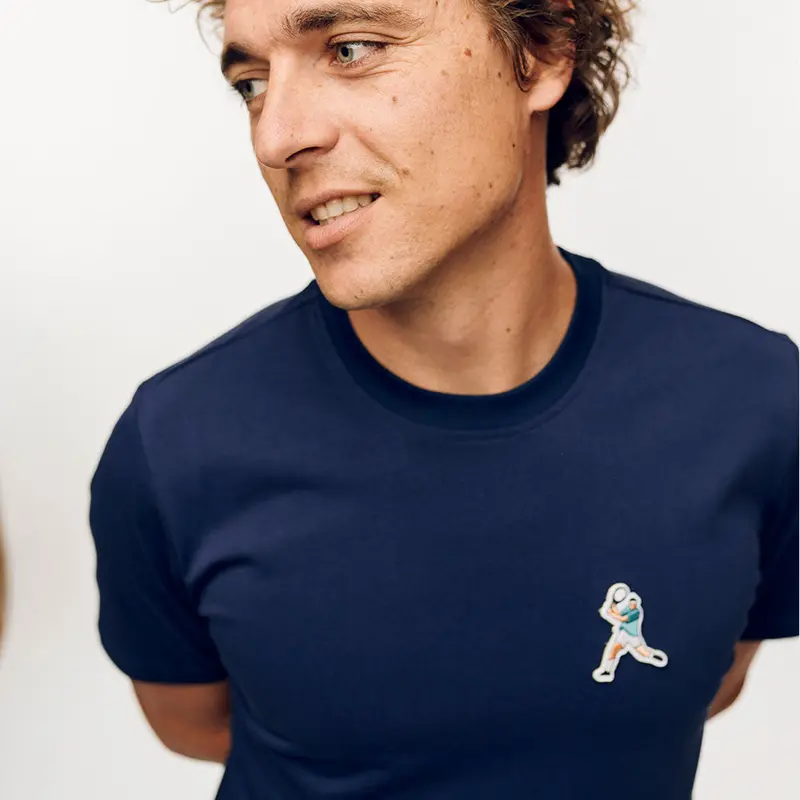 Tennis Master T-Shirt In Navy 1