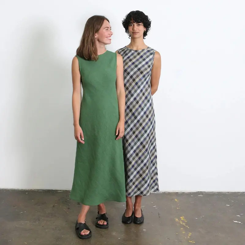 Tessuti Fabrics Alessi Bias Dress 1