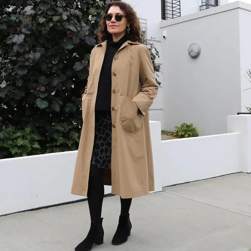 Tessuti Fabrics Melbourne Trench Coat 1