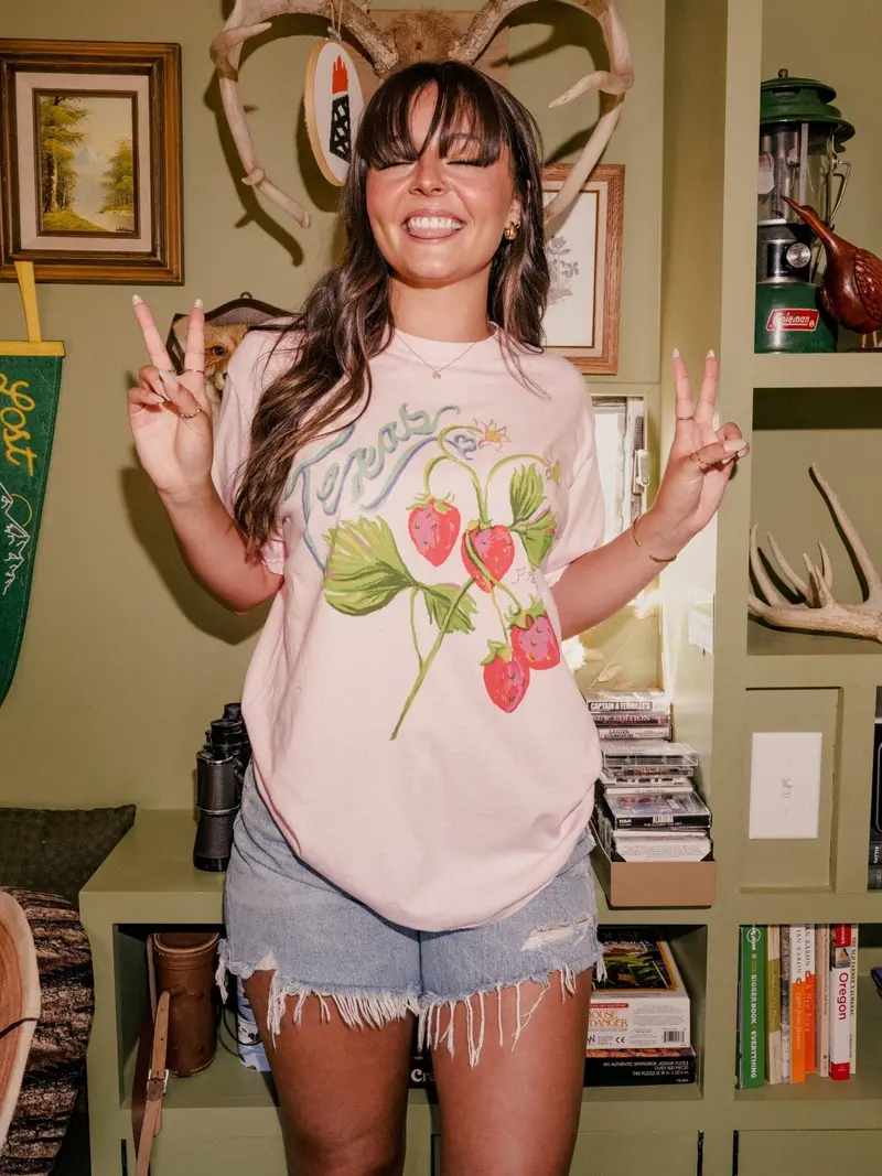 Texas Fruit Blossom Tee 1
