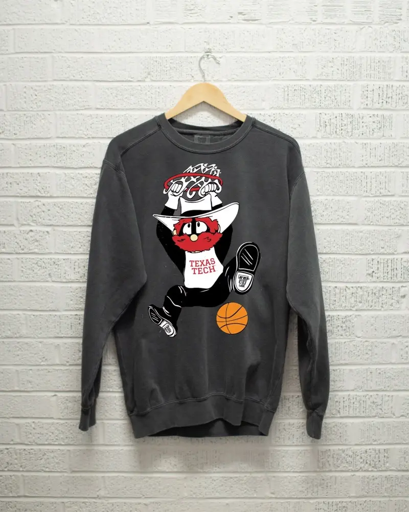 Texas Tech Double Baller Pepper Sweatshirt 1