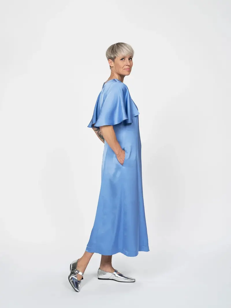 The Assembly Line Flutter Sleeve Dress 1