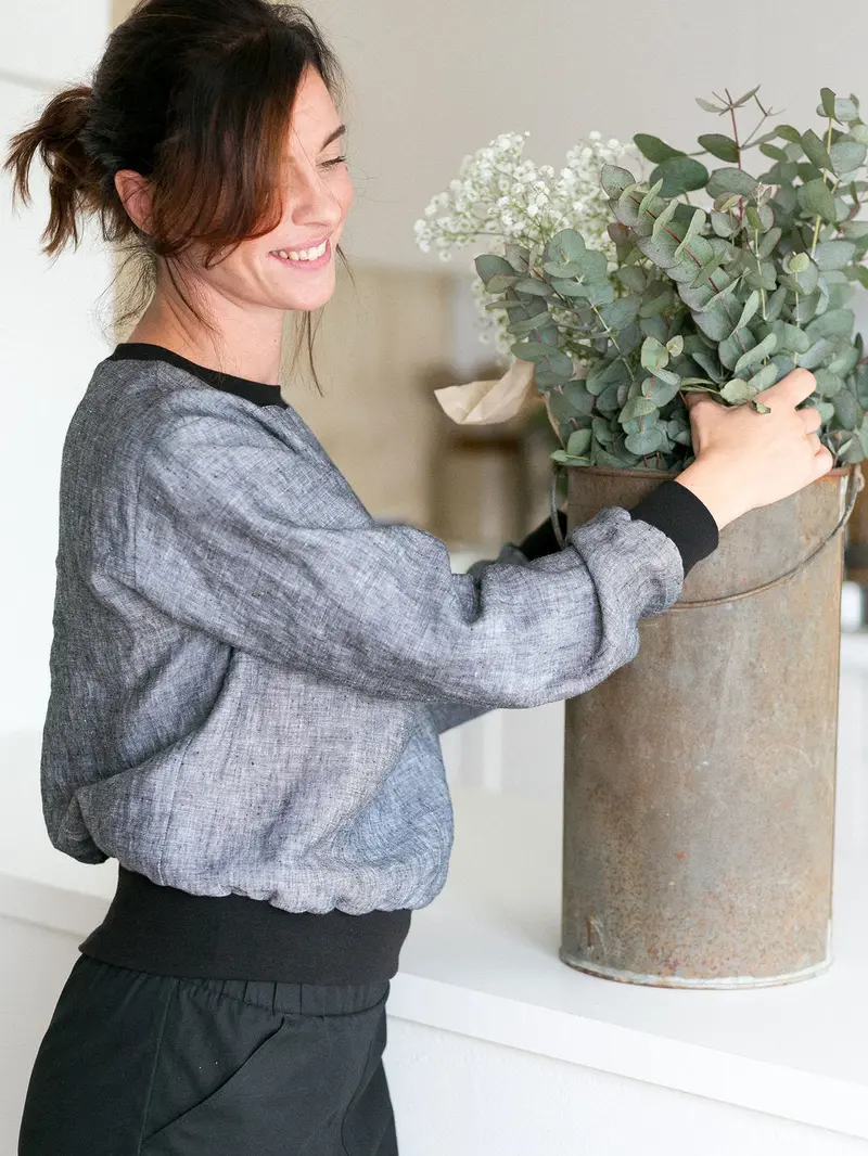 The Assembly Line High Cuff Sweater 1
