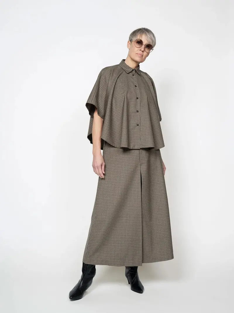 The Assembly Line Poncho Shirt 1