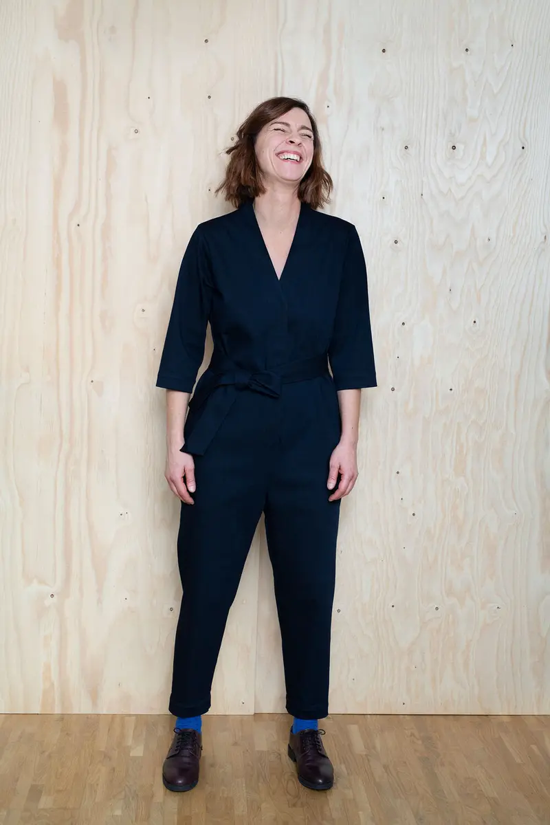 The Assembly Line V-Neck Jumpsuit 1