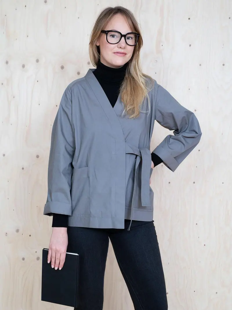 The Assembly Line Wrap Jacket 1
