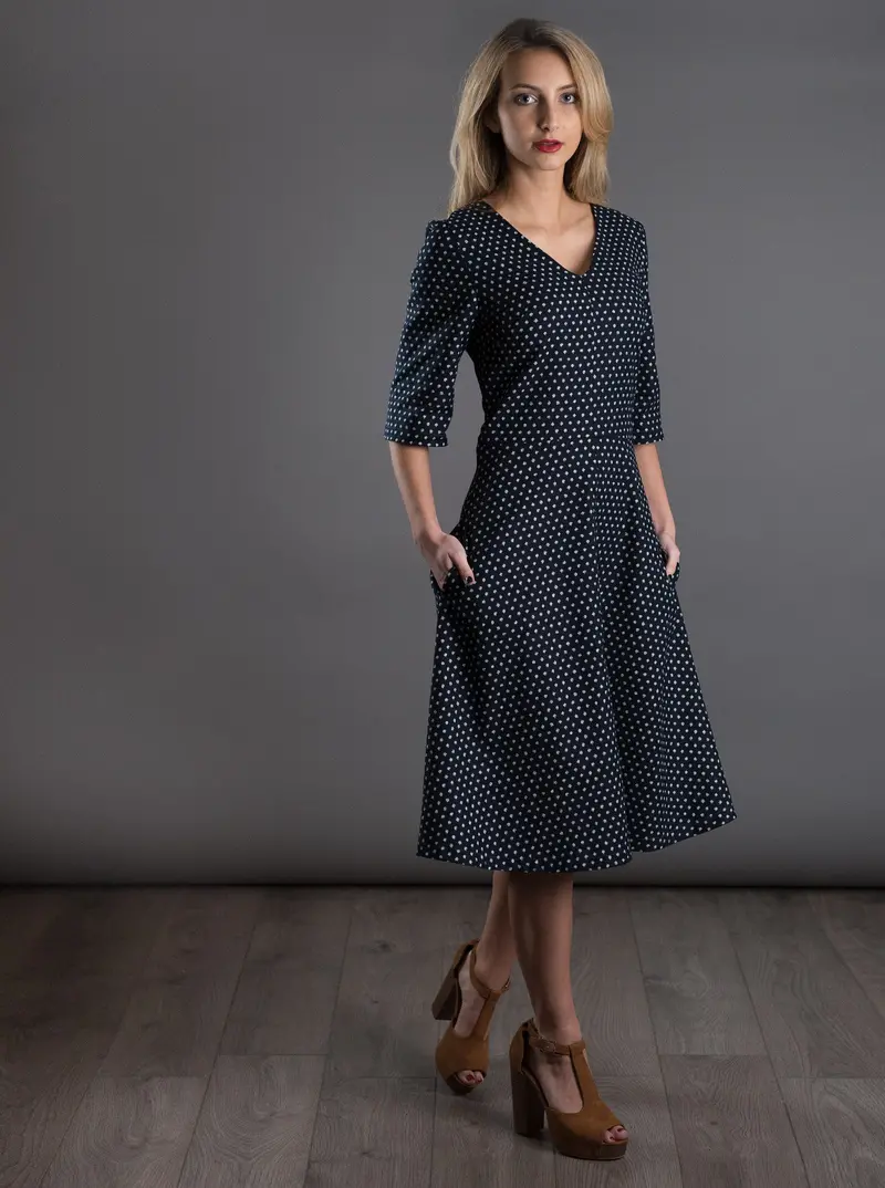The Avid Seamstress A-Line Dress 1