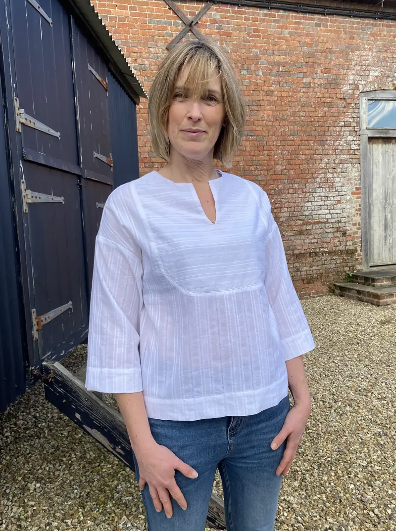 The Avid Seamstress Bib Shirt 1