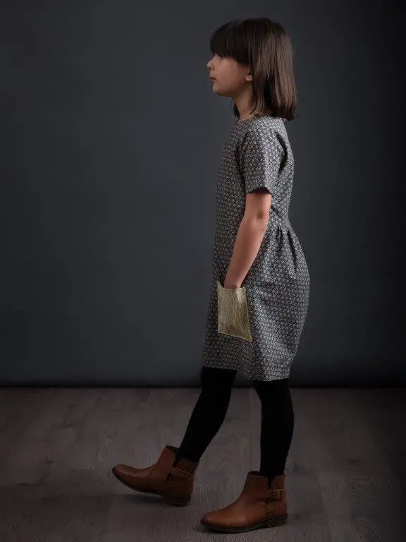 The Avid Seamstress Children's Gathered Dress 1