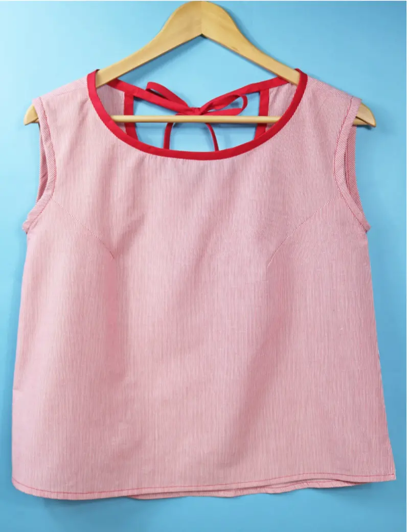 The Fold Line Hello Sailor Top (Free) 1