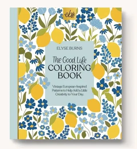 The Good Life Coloring Book 1
