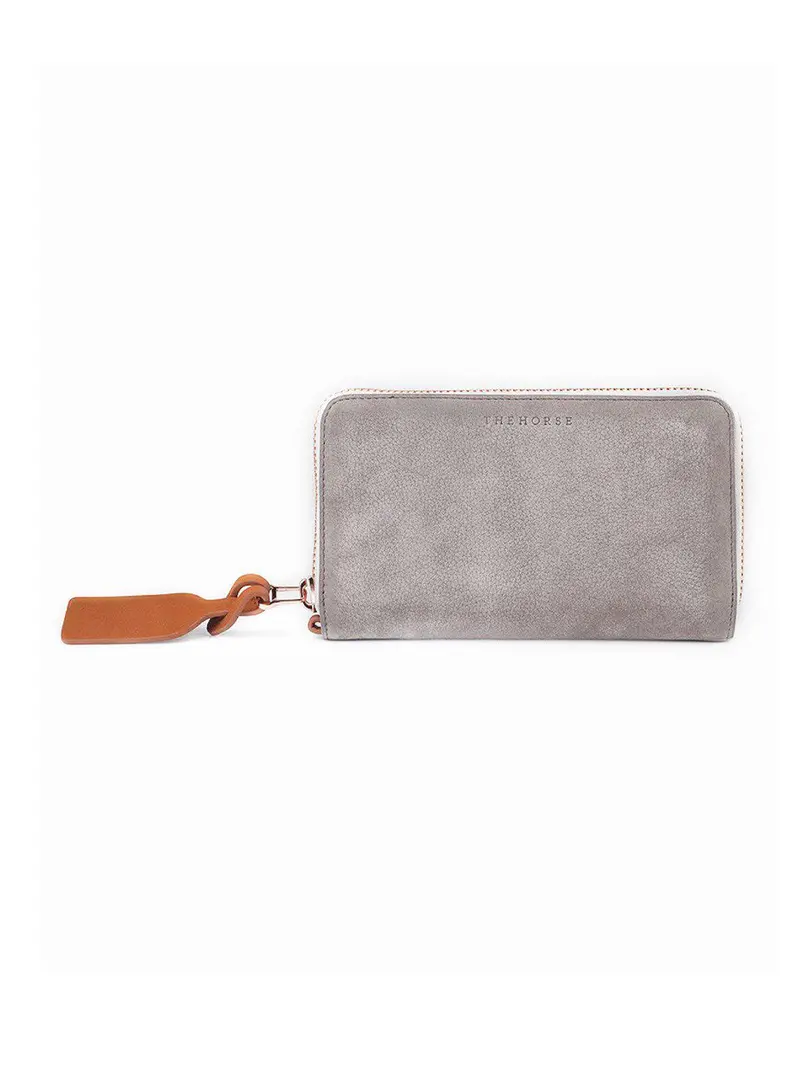 The Horse Block Wallet Grey 1